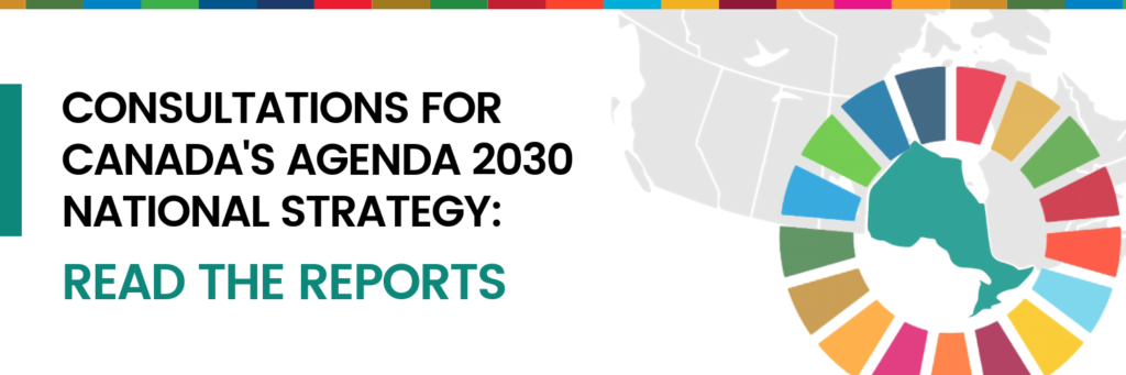 Consultation for Canada's National Strategy event info